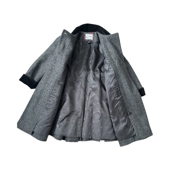 GIRLS WOOL COAT BY ROTHSCHILD - Picture 3 of 7